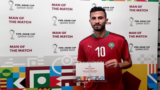 كأس العرب..الحسوني رجل مباراة المغرب والسعودية