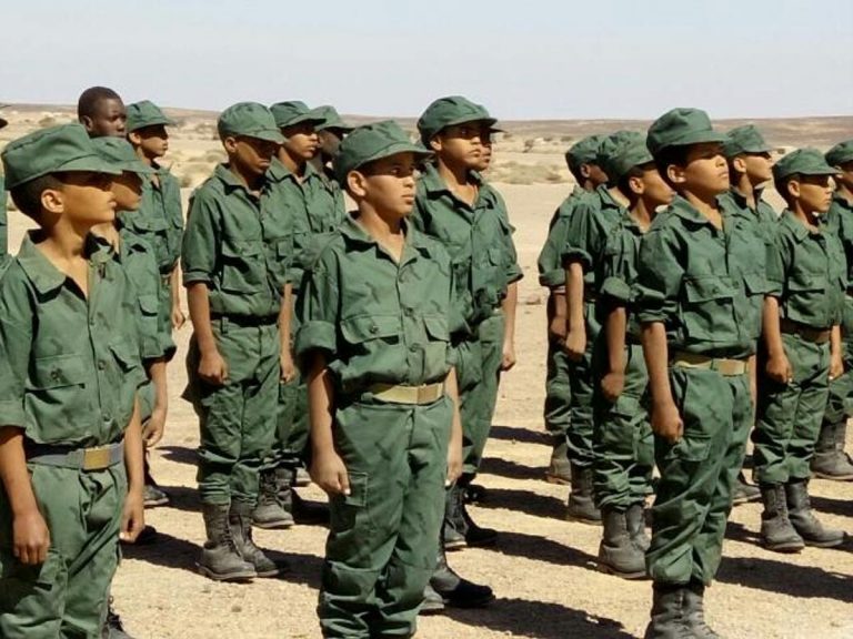 أطفال تجنيد البوليساريو تندوف