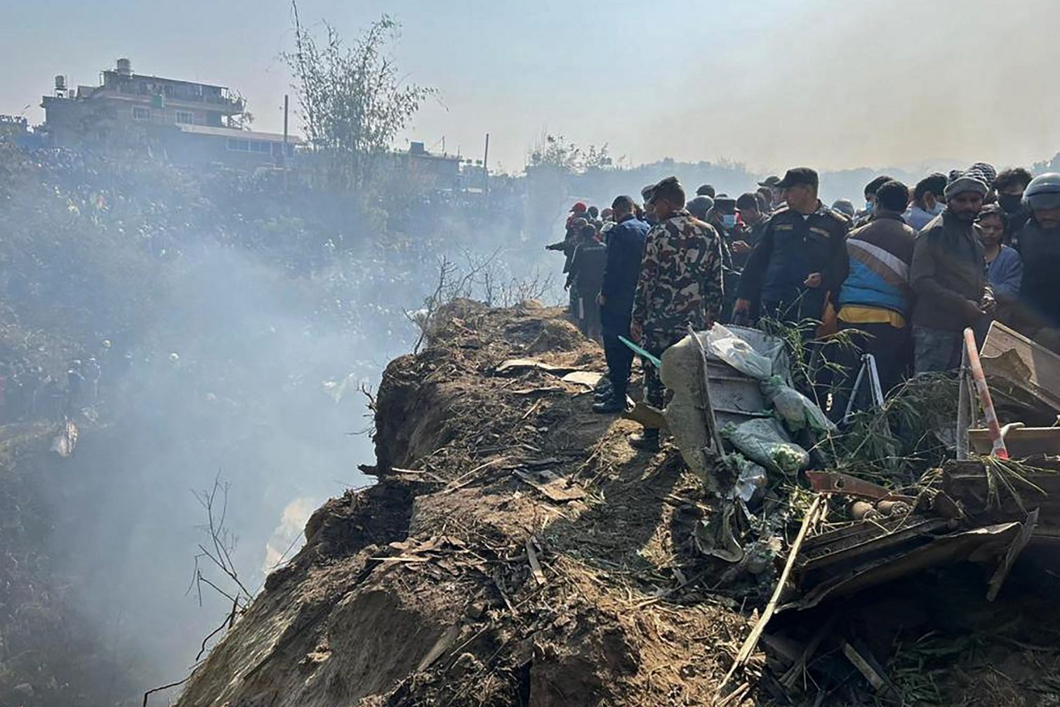 تحطم طائرة