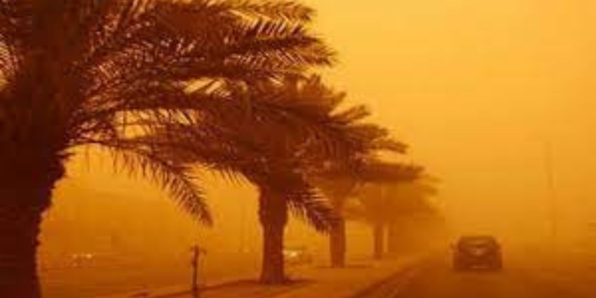 غبار نشرة طقس