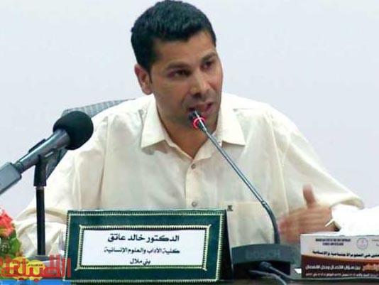 الأستاذ الجامعي والباحث في علم الاجتماع، خالد عاتق
