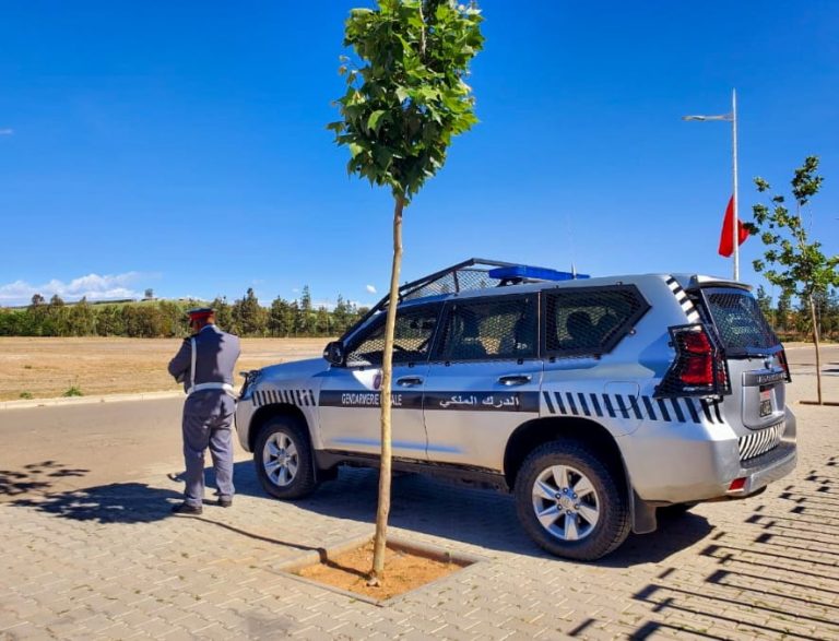 شاحنة اعتقال خريبكة الدرك
