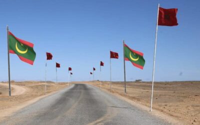 الربط البري بين المغرب وموريتانيا