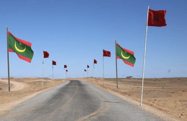 الربط البري بين المغرب وموريتانيا