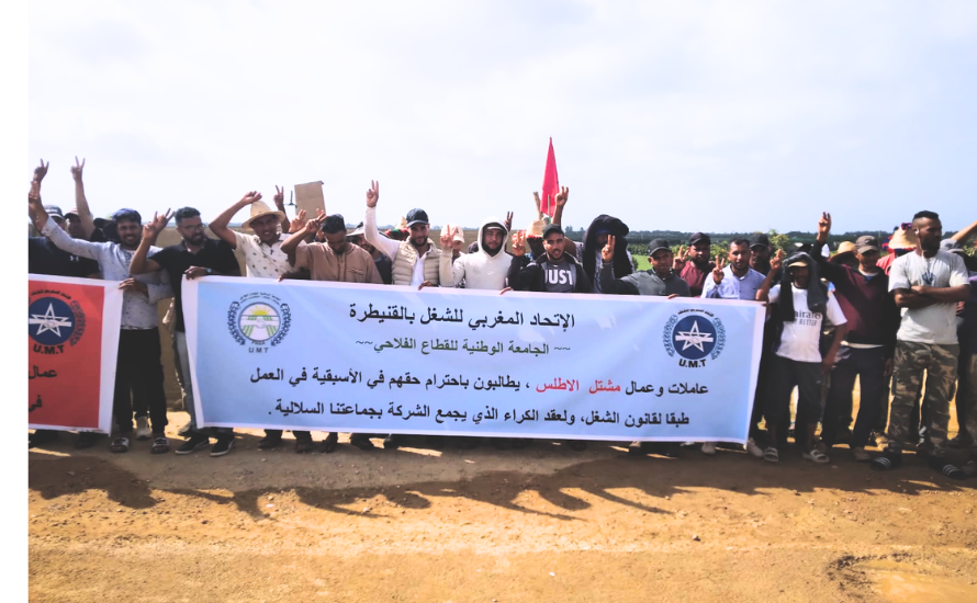 عمال ضيعة أروما فريش