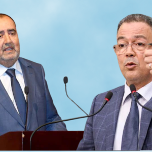 لقجع يستقبل لشكر