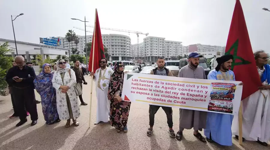 هيئات مغربية تندد بزيارة ملك إسبانيا إلى سبتة ومليلية وتثير ملف السيادة