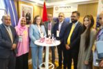 القنصل العام للمملكة بباريس تنوه بمشاركة FIMAROSE في معرض COSMETIC 360