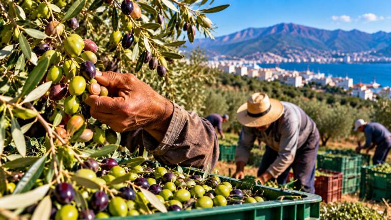 ارتفاع تكاليف جني الزيتون